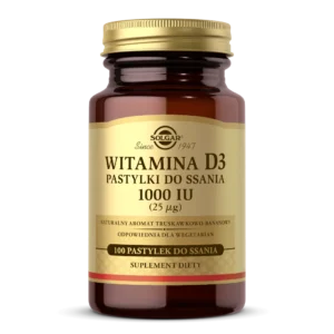 Witamina D3 1000 IU | 100 pastylek