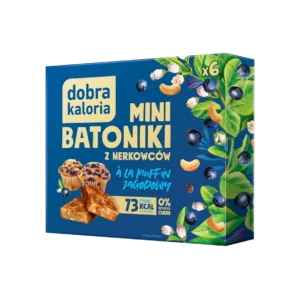 Mini batoniki à la muffin jagodowy - 102 G (6 SZT.)