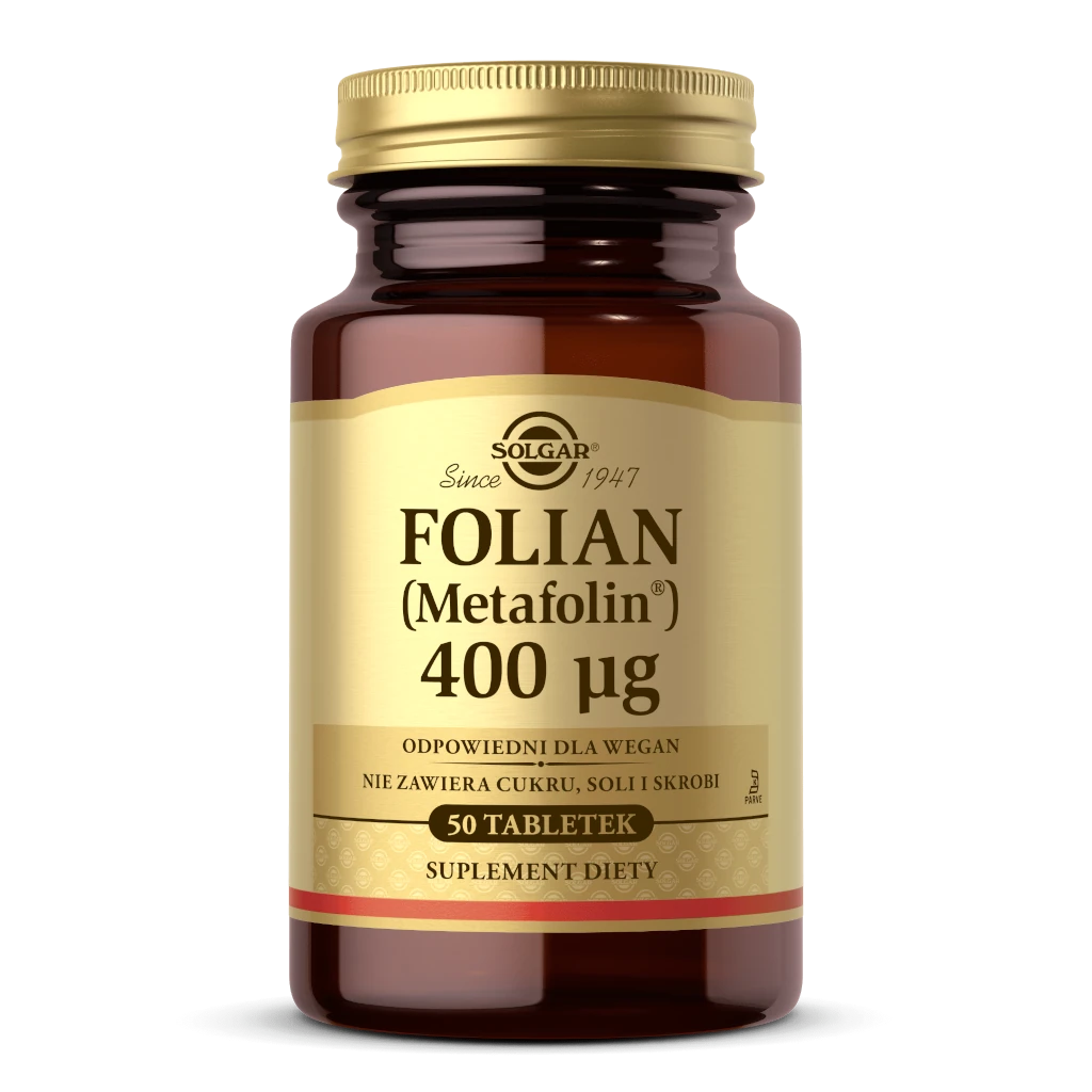 Folian (Metafolin) <br> 50 tabletek 1 Folian (Metafolin) <br> 50 tabletek