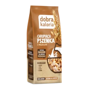 Chrupiąca pszenica z melasą i migdałami – 120 g