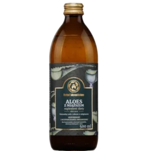 Sok Naturalny z Aloesu z Miąższem 500 ml
