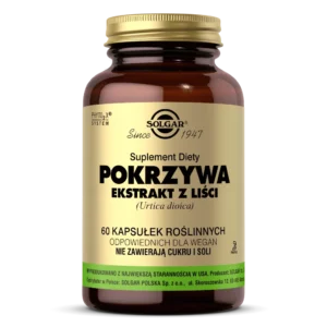 Pokrzywa ekstrakt z liści <br> 60 kapsułek