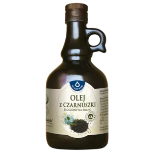 Olej z czarnuszki tłoczony na zimno <br> 500 ml