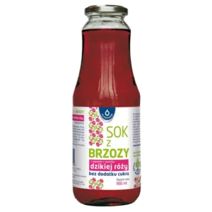 Sok z brzozy z naparem z dzikiej róży <br> 990 ml