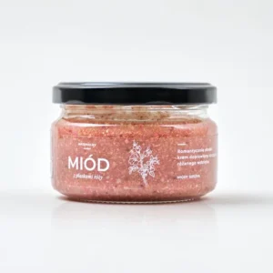 Miód z płatkami róży <br> 220g