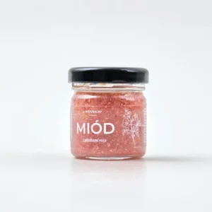 Miód z płatkami róży <br> 40g