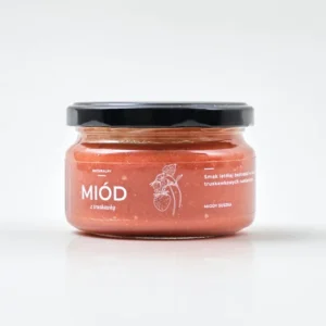 Miód z truskawką <br> 220g
