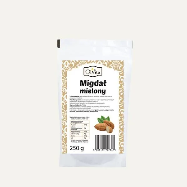 Migdał mielony <br> 250 g 1 Migdał mielony <br> 250 g