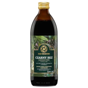 Sok Naturalny z Czarnego Bzu 500 ml
