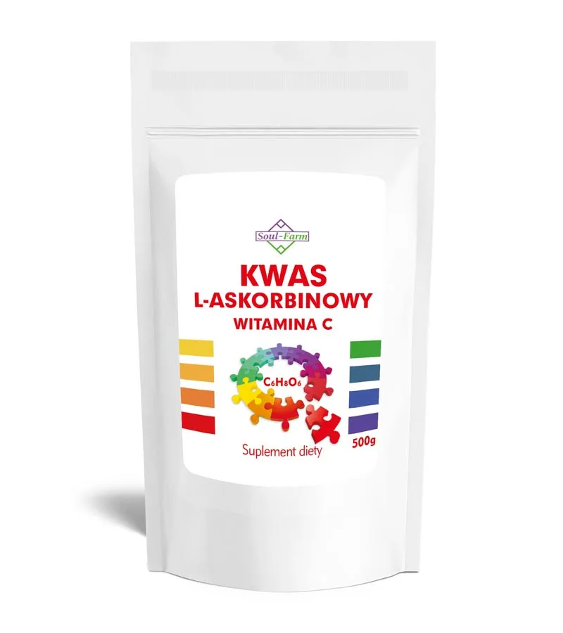 Kwas L-Askorbinowy <br> 500g 1 Kwas L-Askorbinowy <br> 500g