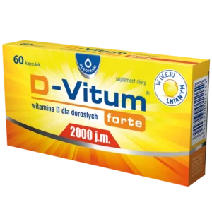 D-Vitum Forte 2000 j.m. <br> 60 kapsułek