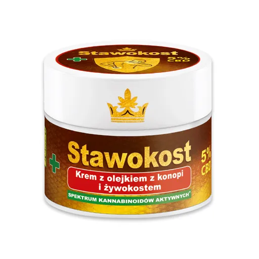 Stawokost | 150 ml 1 Krem pielęgnacyjny z olejkiem konopnym i żywokostem 150 ml – Stawokost Asepta
