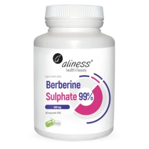 Berberine Sulphate 99% 400 mg <br> 60 kapsułek