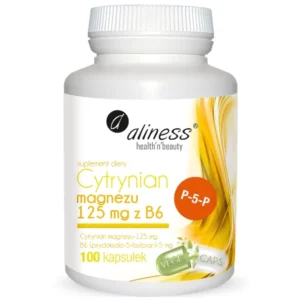 Cytrynian Magnezu 125 mg z B6 <br> 100 kapsułek