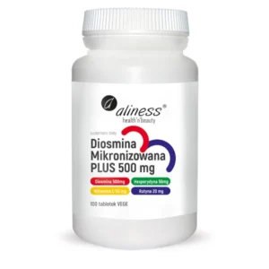 Diosmina mikronizowana PLUS 500 mg <br> 100 tabletek