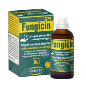Fungicin G79 – olejek z neem 30 ml | Naturalna pielęgnacja skóry wymagającej troski