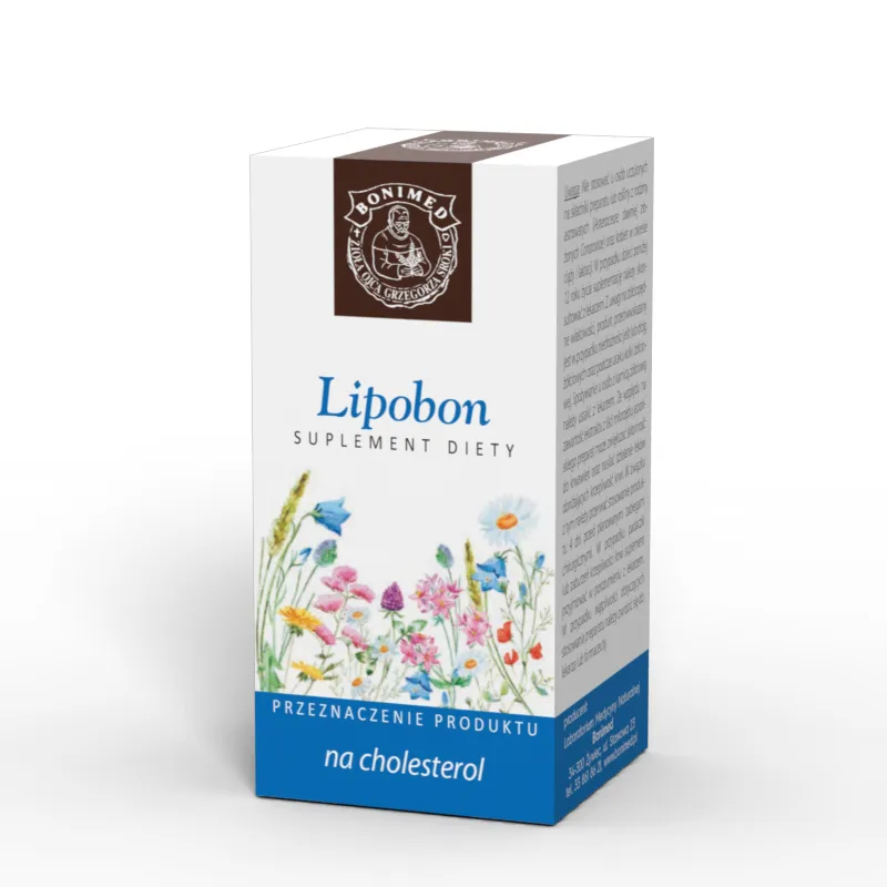 Lipobon | 60 kapsułek 1 Suplement diety Lipobon z karczochem i miłorzębem 60 kapsułek – Bonimed
