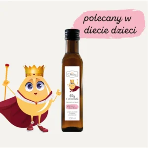 Olej z czarnuszki dla dzieci zimno tłoczony 250 ml – Olvita