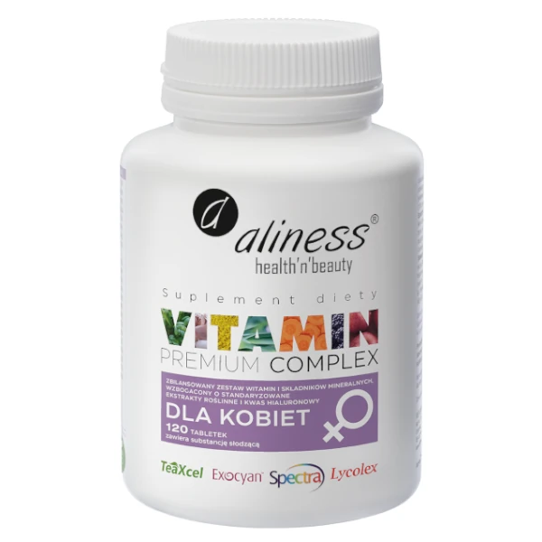 Premium Vitamin Complex dla kobiet <br> 120 tabletek 1 Premium Vitamin Complex dla kobiet <br> 120 tabletek