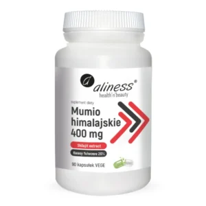 Shilajit - Mumio himalajskie 400mg <br> 90 kapsułek