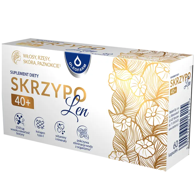 Skrzypolen 40+ <br> 60 kapsułek 1 Skrzypolen 40+ <br> 60 kapsułek