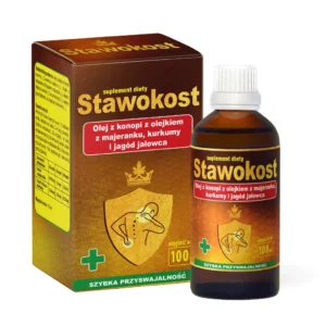 Suplement diety w kroplach z olejkiem z konopi i ziół – Stawokost 30 ml – Asepta