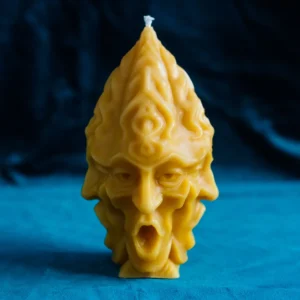 Świeca z wosku pszczelego OM