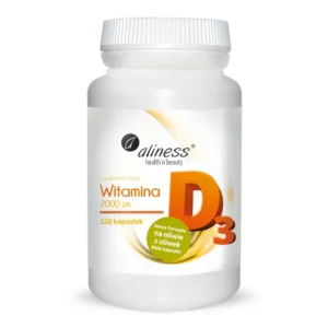Witamina D3 2000 j.m.<br> 120 kapsułek