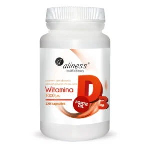 Witamina D3 FORTE oil 4000 j.m. <br> 120 kapsułek
