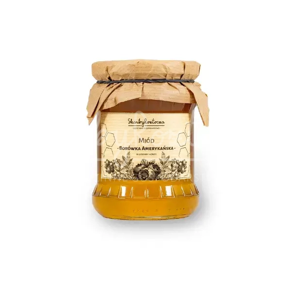 Miód borówkowy | 650g 1 Miód borówkowy | 650g