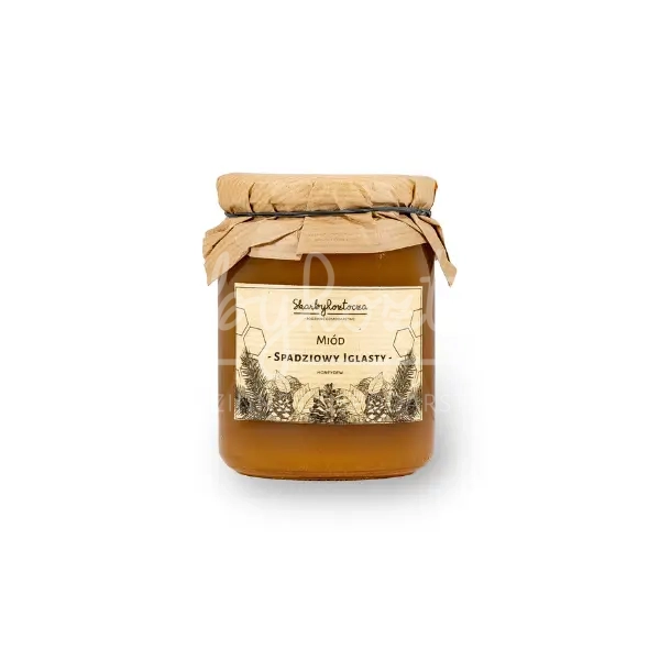 Miód Spadziowy Iglasty | 650g 1 Miód Spadziowy Iglasty | 650g