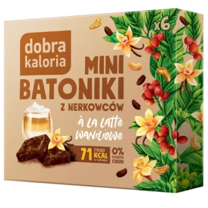 Mini batoniki à la latte waniliowe - 102 G (6 SZT.)