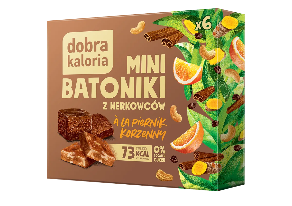 Mini batoniki à la piernik korzenny - 102 G (6 SZT.) 1 Mini batoniki à la piernik korzenny - 102 G (6 SZT.)