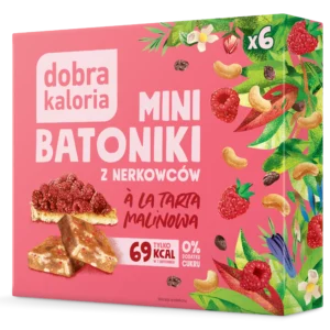Mini batoniki à la tarta malinowa - 102 G (6 SZT.)