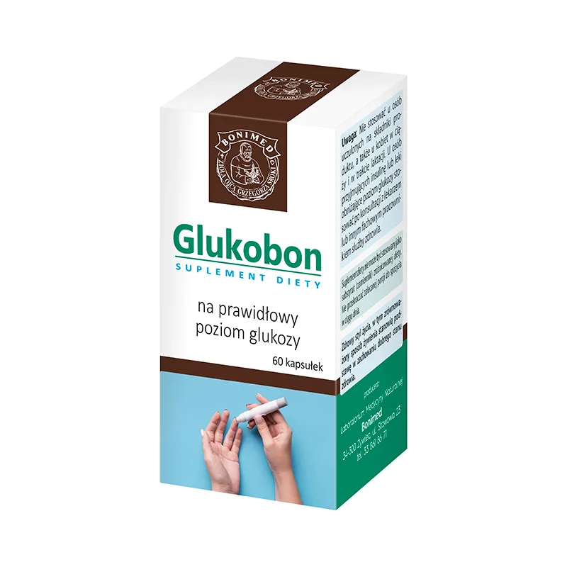 Glukobon<br> 60 kapsułek 1 Glukobon<br> 60 kapsułek