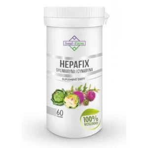 Hepafix Sylimaryna i Cynaryna 560 mg 60 kapsułek – Soul-Farm