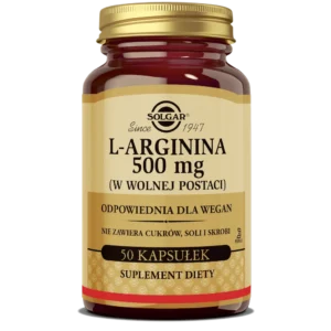 L-Arginina 500 mg | 50 kapsułek