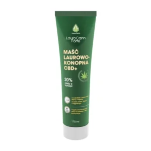 LauroCann Forte | Maść Konopna 20% CBD | Skuteczna na Bóle Stawów i Mięśni