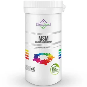 MSM, siarka organiczna <br> 60 kapsułek