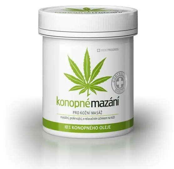 Maść konopna 10% oleju konopnego | 250ml 1 Maść Konopna 10% | Rozluźnienie i Regeneracja 250 ml