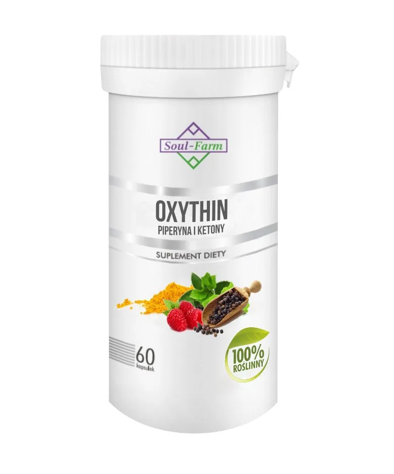 Oxythin piperyna i ketony <br> 60 kapsułek 1 Oxythin piperyna i ketony <br> 60 kapsułek