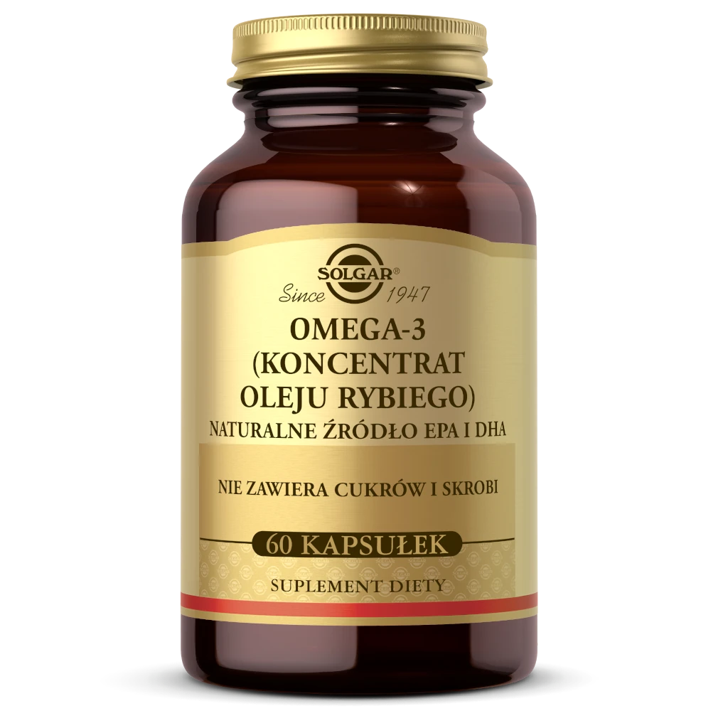 Omega-3<br> 60 kapsułek 1 Omega-3<br> 60 kapsułek