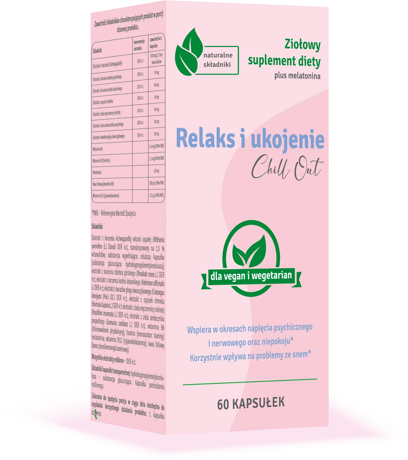 Relaks i ukojenie <br> 60 kapsułek 1 Relaks i ukojenie <br> 60 kapsułek