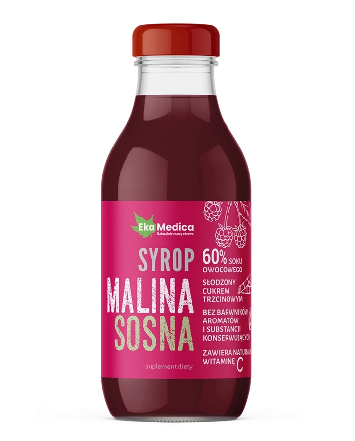 Syrop Malina Sosna <br> 300 ml 1 Syrop Malina Sosna <br> 300 ml