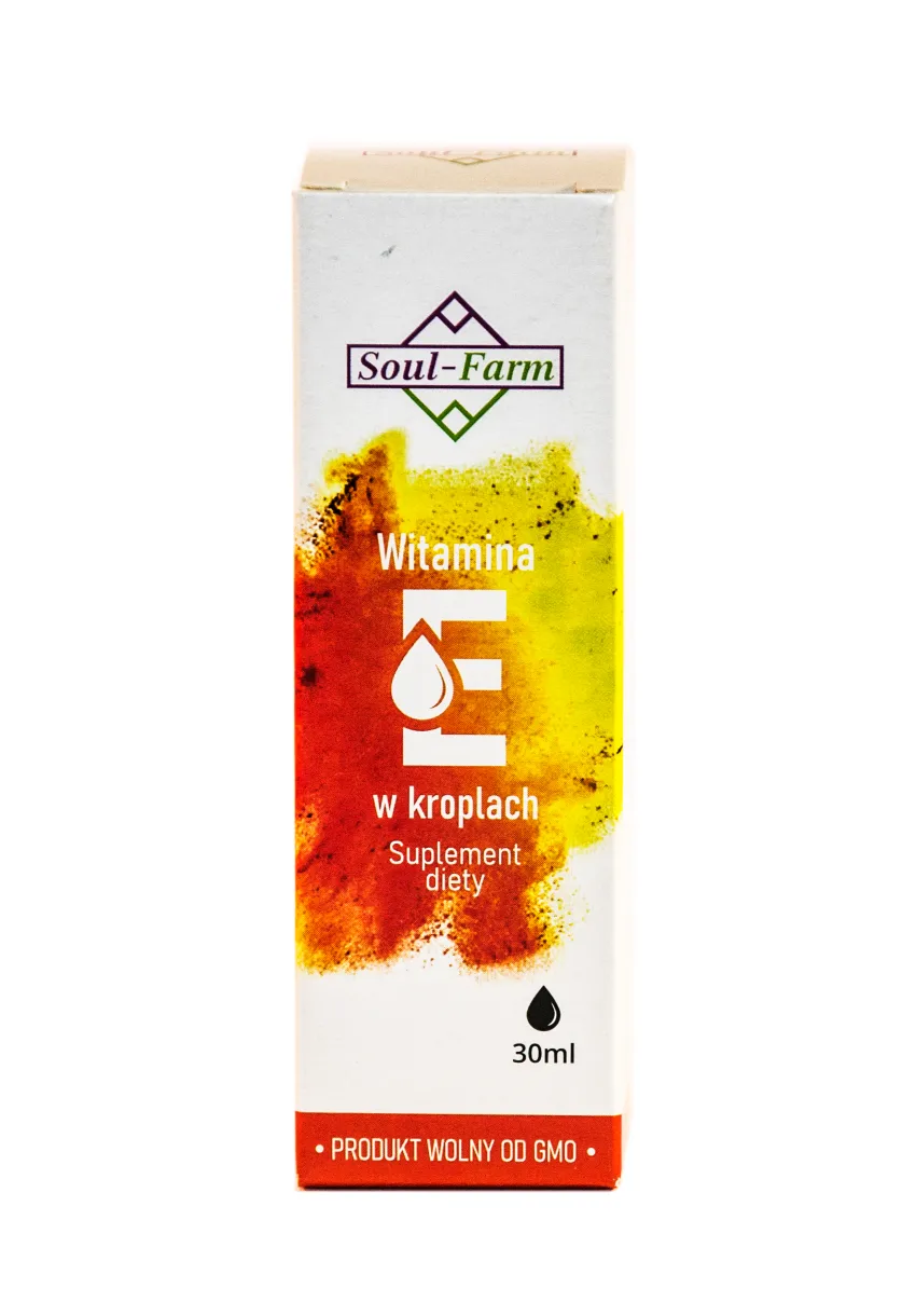 Witamina E w kroplach <br> 30 ml 1 Witamina E w kroplach <br> 30 ml