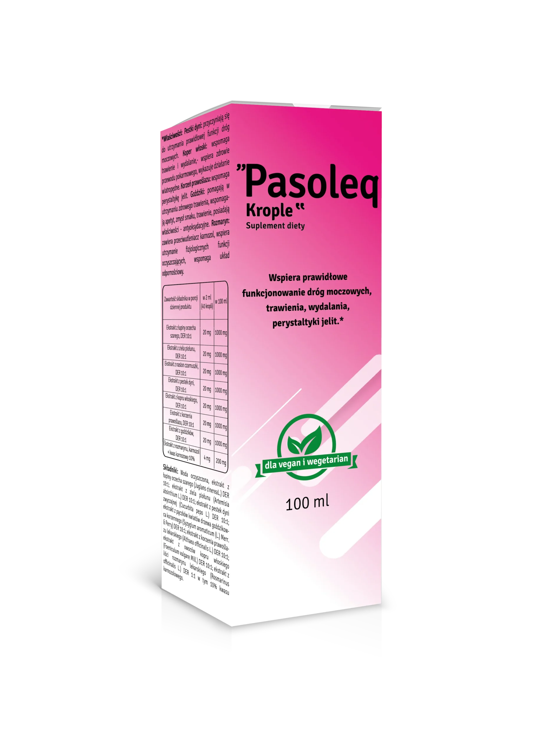 Pasoleq <br> 100 ml 1 Pasoleq <br> 100 ml