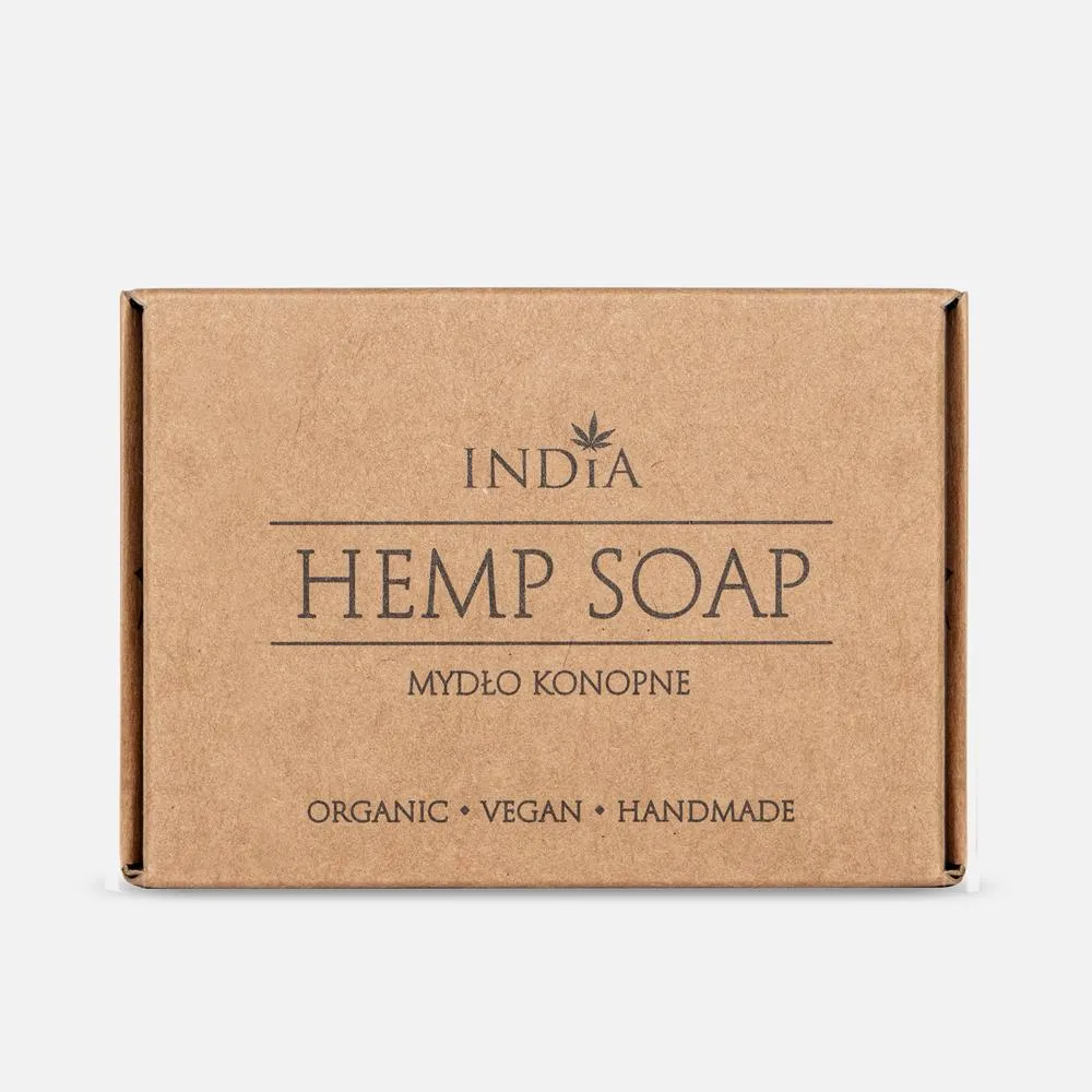 Mydło konopne w kostce <br> 90g 1 Mydło konopne w kostce <br> 90g