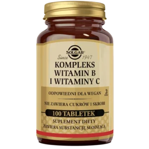 Kompleks witamin B i witaminy C <br> 100 tabletek