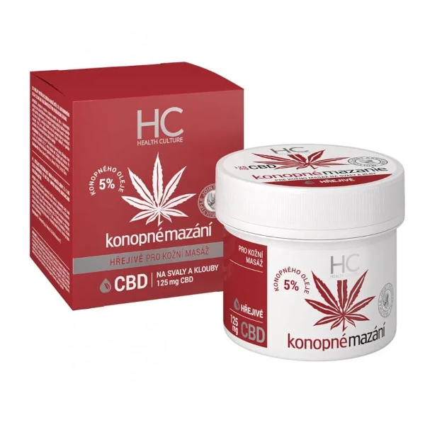 Maść Konopna CBD Rozgrzewająca | 125 ml 1 Maść Konopna CBD 125 ml | Rozgrzewająca | Masaż i Ulga