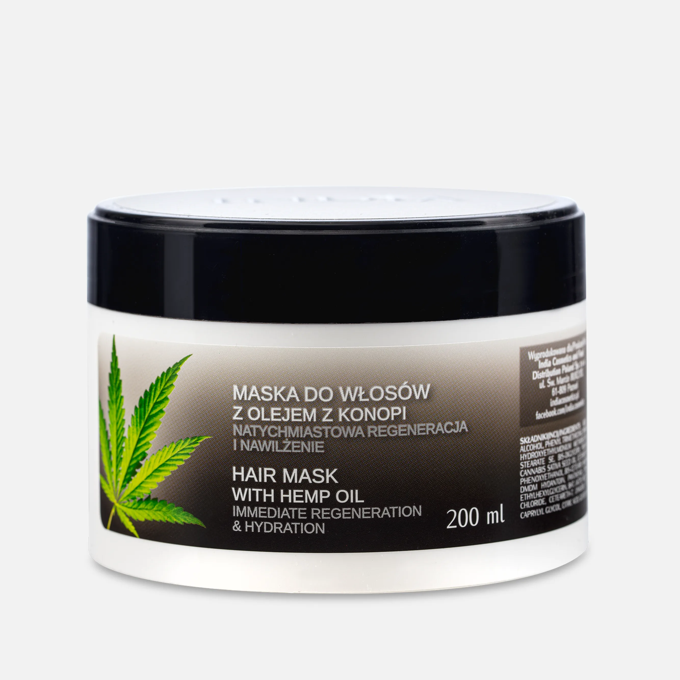 Maska do włosów z olejem konopnym <br> 200 ml 1 Maska do włosów z olejem konopnym <br> 200 ml